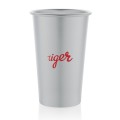 Lekki kubek podróżny 450 ml Alo, aluminium z recyklingu P437.202
