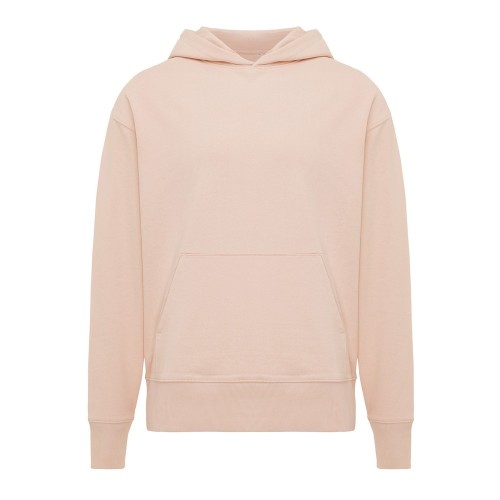 Luźna bluza z kapturem z bawełny z recyklingu Iqoniq Yoho T9402.038.L