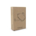 Power bank 4000 mAh, karabińczyk i lampka 1W | Dimetrice VA109-03