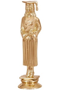 Figurka plastikowa absolwernt kobieta F86/G H-13 cm