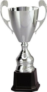 Puchar 4105 A srebrny H-58 cm R-200 mm + grawerowanie